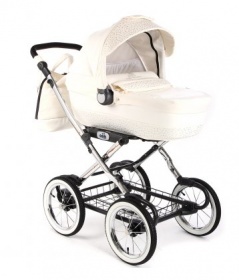Детская коляска для новорожденных Cam Linea Elegant со стразами